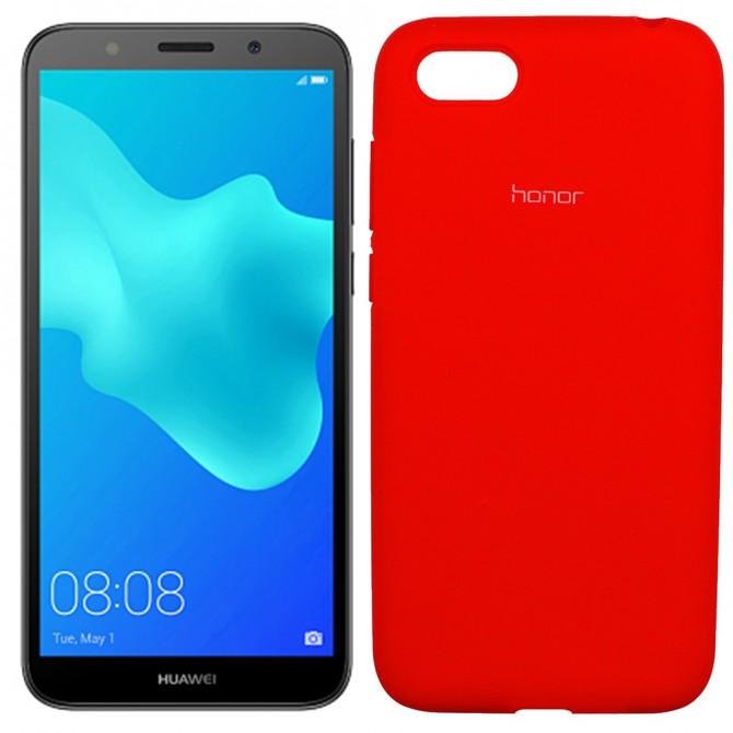 Чехол Soft Case для Huawei Y5 2018 Красный FULL
