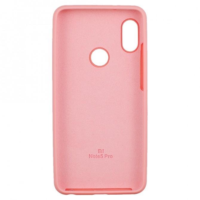 Чехол Soft Case для Xiaomi Redmi Note 5 Pro Светло Розовый FULL-2
