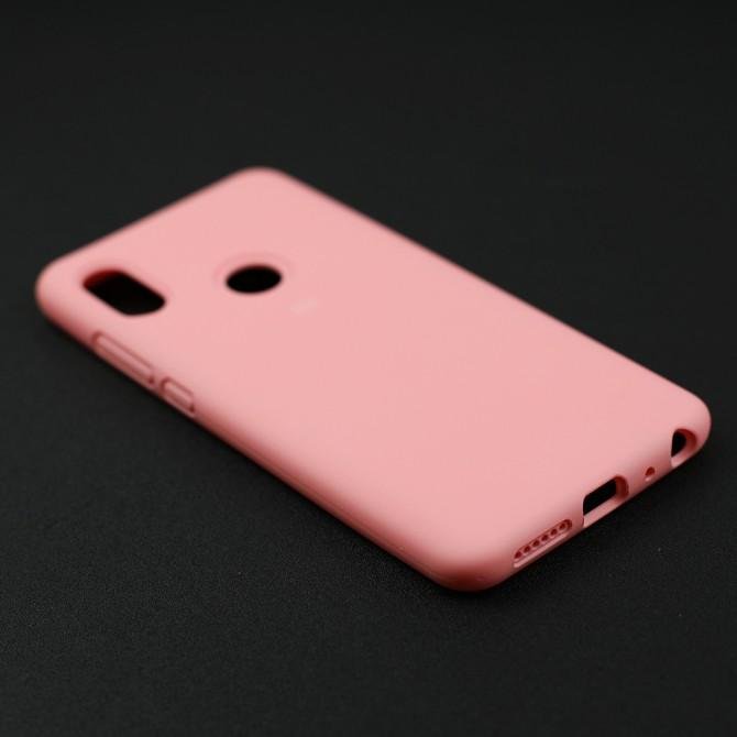 Чехол Soft Case для Xiaomi Redmi Note 5 Pro Светло Розовый FULL-3