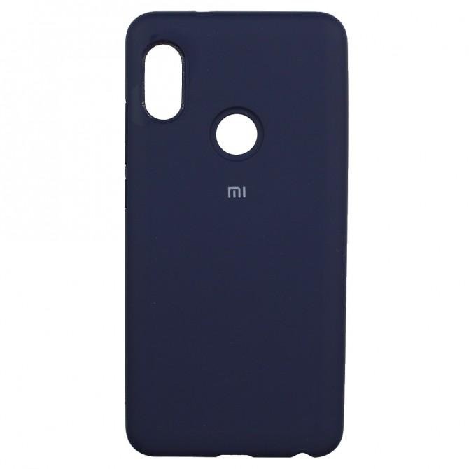 Чехол Soft Case для Xiaomi Redmi Note 5 Pro Синий FULL-1