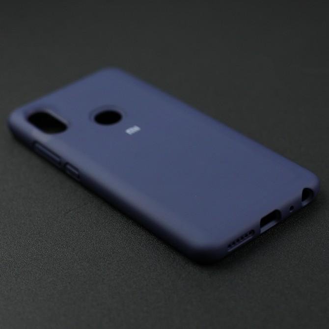 Чехол Soft Case для Xiaomi Redmi Note 5 Pro Синий FULL-3