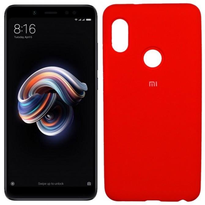 Чохол Soft Case для Xiaomi Redmi Note 5 Pro Червоний FULL