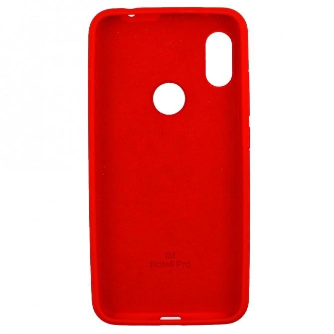 Чехол Soft Case для Xiaomi Redmi Note 6 Pro Красный FULL-2