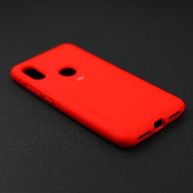 Чехол Soft Case для Xiaomi Redmi Note 6 Pro Красный FULL-3