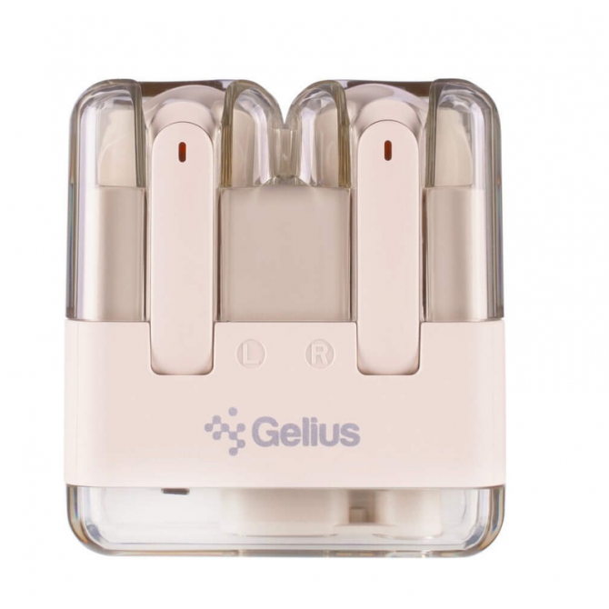 Навушники Bluetooth Headset Gelius Monster GP-TWS043 Beige-1