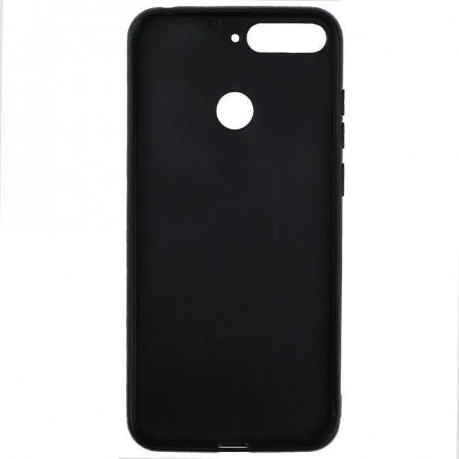 Чехол TPU Gradient HELLO Glass для Huawei Y6 2018 Розовый-2