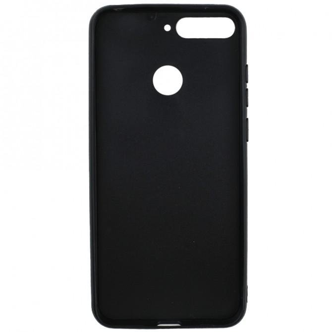 Чехол TPU Gradient HELLO Glass для Huawei Y6 2018 Голубой-2