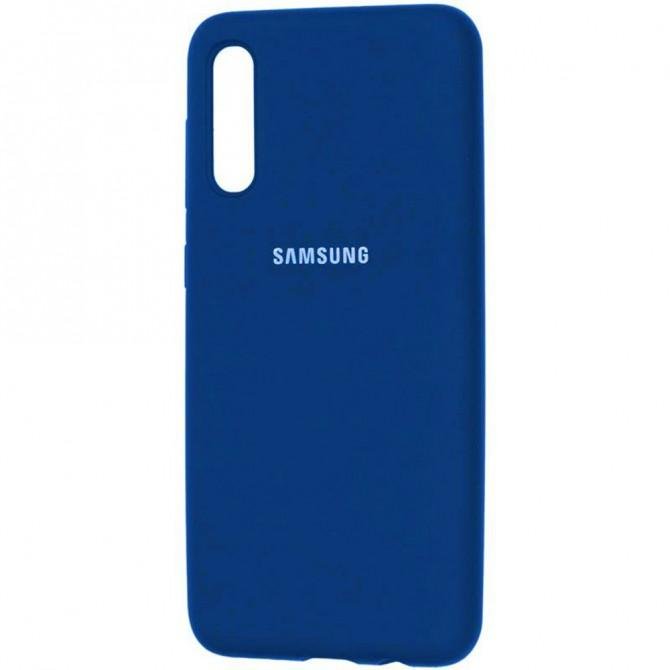 Чохол Soft Case для Samsung A50 2019 Синій FULL-2