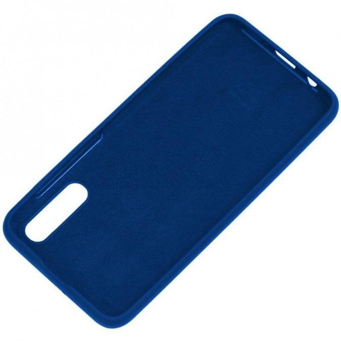 Чохол Soft Case для Samsung A50 2019 Синій FULL-3