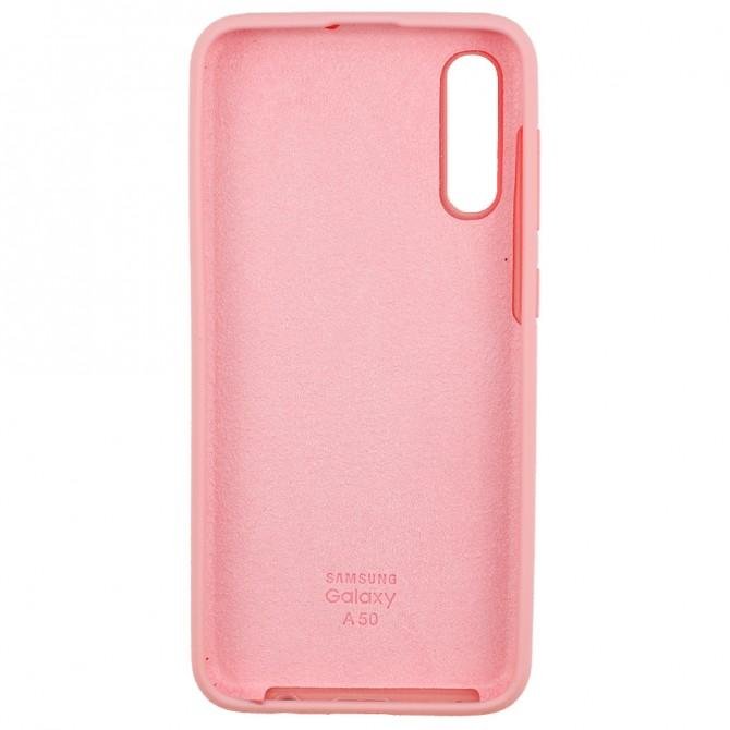 Чохол Soft Case для Samsung A50 2019 Рожевий FULL-2
