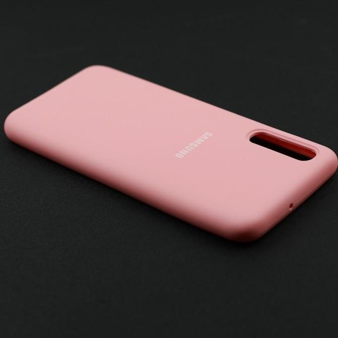 Чохол Soft Case для Samsung A50 2019 Рожевий FULL-3