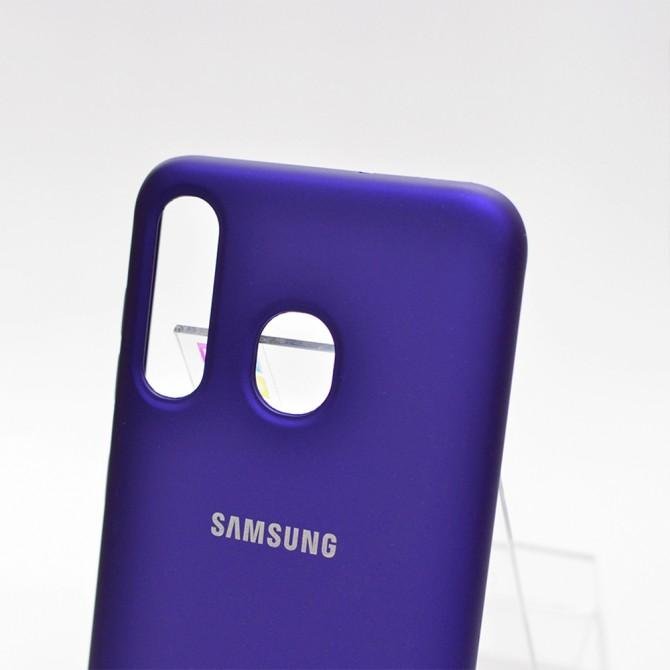 Чохол Soft Case для Samsung A50 2019 Фіолетовий FULL-2