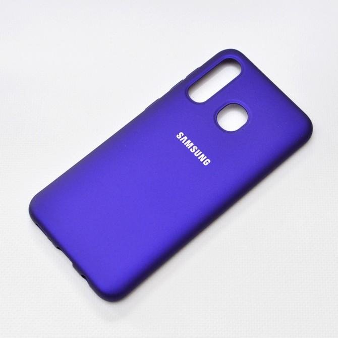 Чохол Soft Case для Samsung A50 2019 Фіолетовий FULL-4
