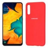 Чохол Soft Case для Samsung A50 2019 Червоний FULL