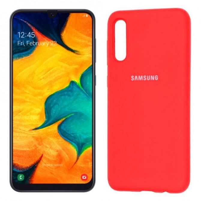 Чохол Soft Case для Samsung A50 2019 Червоний FULL
