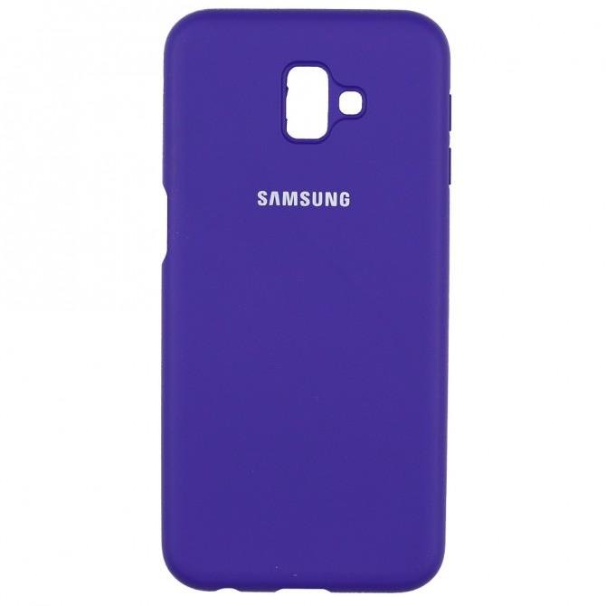 Чехол Soft Case для Samsung J6 Plus 2018 (J610) Фиолетовый FULL-1