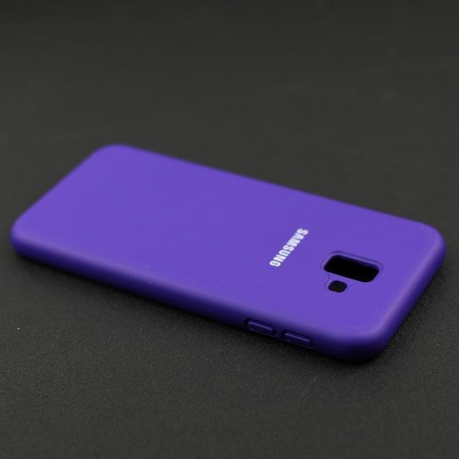 Чехол Soft Case для Samsung J6 Plus 2018 (J610) Фиолетовый FULL-4