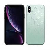 Чехол TPU Glass LV для iPhone Xs Max Мятный