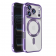 Чехол Wave Metyal Shining with MagSafe для iPhone 17 Pro Max Фиолетовый