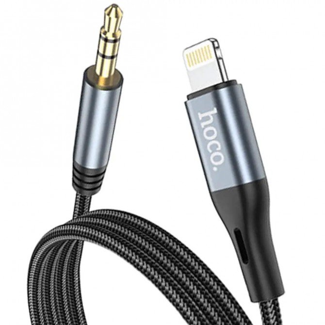 Адаптер AUX XO DUP03 Lightning to 3.5``