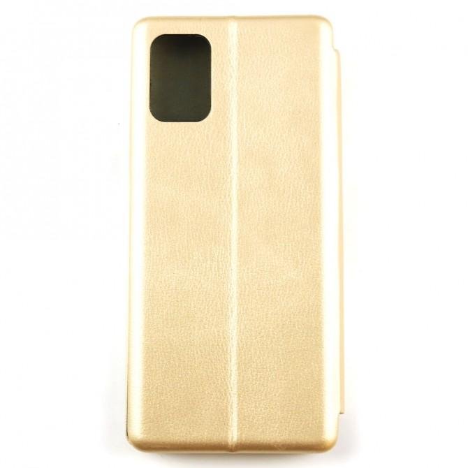Чехол книжка U-Like Best для Samsung A715 Galaxy A71 Gold-2
