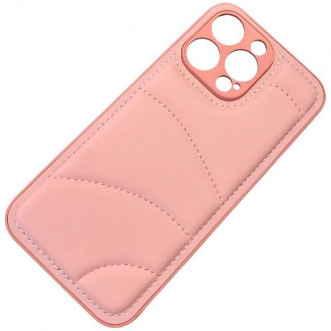 Чехол-накладка Striped Jacket для iPhone 15 Pink-2