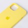 Оригінальний силіконовий чохол для iPhone 13 Pro Лимонний FULL