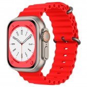 Ремінець для Apple Watch 38/40/41mm Ocean Band Red Ремінець для Apple Watch 38/40/41mm Ocean Band Red