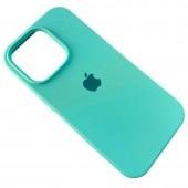 Силиконовый чехол для iPhone 16 Pro Marine Green FULL