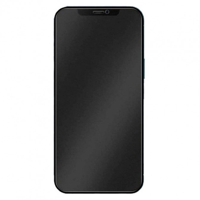 Захисне скло для APPLE iPhone 17 Pro (6.3") Full Glue (0.3 мм, 2.5D, матове чорне)
