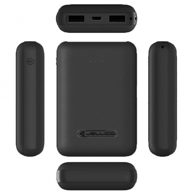 Повербанк Jellico RM-120 Li-Pol 10000mAh Чорний-3