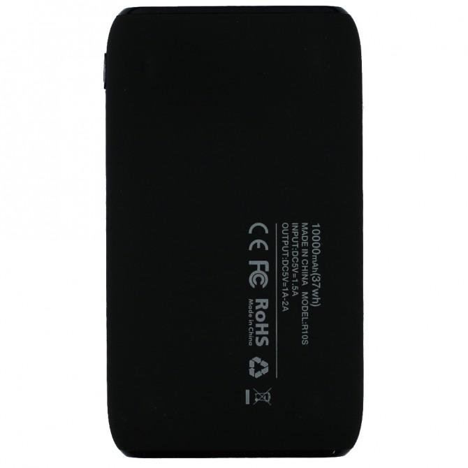 Повербанк Jellico R10S Li-Pol 10000mAh Чорний-1