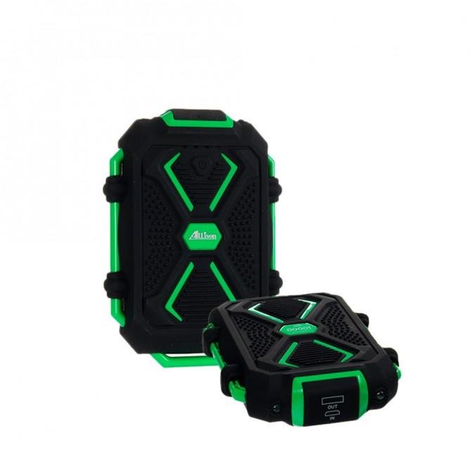 Повербанк Allison A4 10000mAh Зелений-1