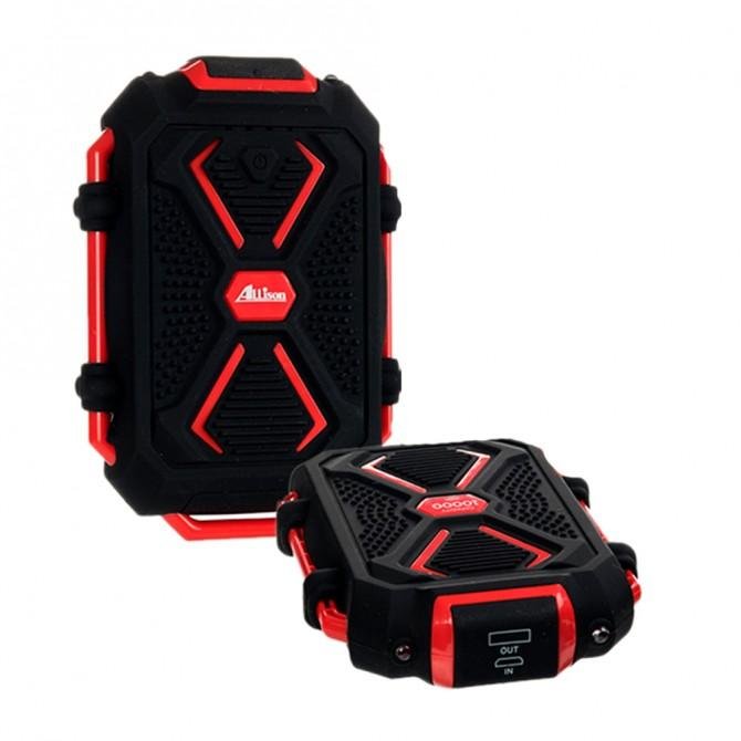 Повербанк Allison A4 10000mAh Червоний-1