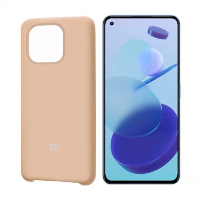 Original Soft Case Xiaomi Mi 11 Lite Бежевий FULL-1