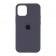 Оригінальний силіконовий чохол для iPhone 14 Dark Grey FULL