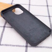 Оригинальный силиконовый чехол для iPhone 14 Dark Grey FULL Оригинальный силиконовый чехол для iPhone 14 Dark Grey FULL