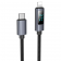 Кабель Hoco X112 Favor with display Type-C to Lightning 27W Black 1m