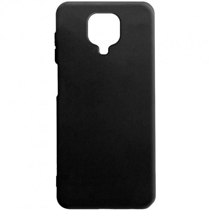 Силиконовый чехол Candy для Xiaomi Redmi Note 9s/Note 9 Pro Черный