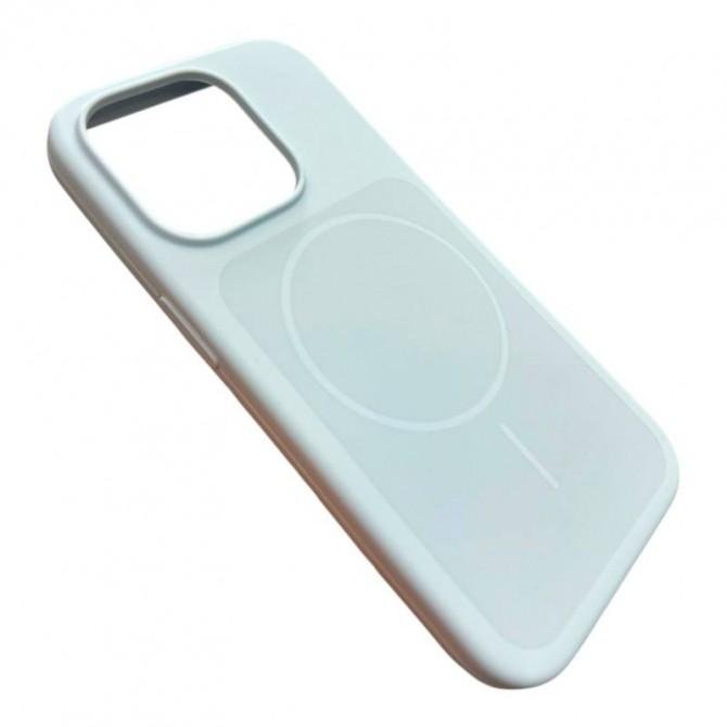 Накладка Liquid Magnetic для iPhone 16 Pro Light Blue-2