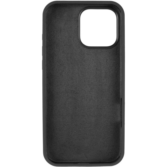 Силіконовий чохол для iPhone 14 Black FULL (NO LOGO)-2