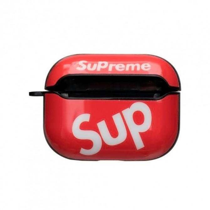 Чехол U-Like Glossy Brand Protective For Airpods Pro SUP Red