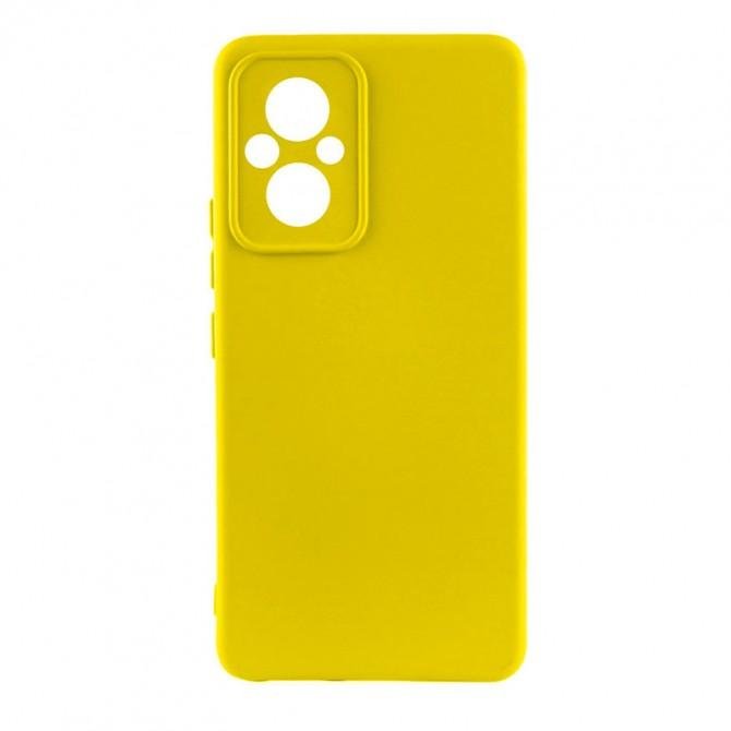 Чехол Original Soft Case Xiaomi Poco M5 Желтый FULL