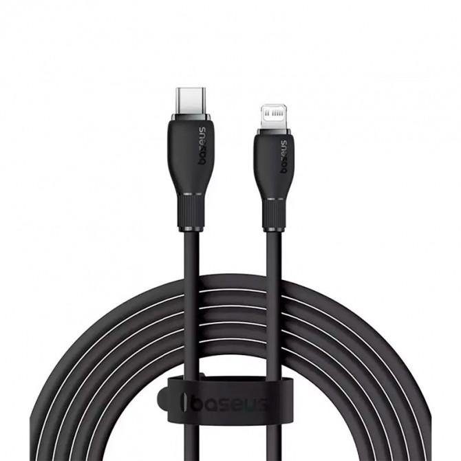 Кабель Baseus Pudding Series Type-C to Lightning Black 2m-1