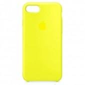 Оригинальный силиконовый чехол для iPhone 7/8 Plus Неоново Желтый