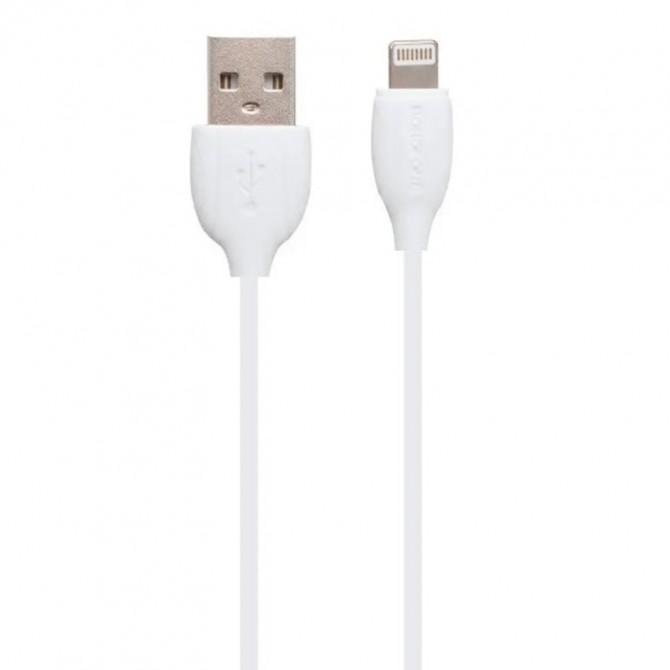 Кабель USB Borofone BX19 Lightning White 1m-1