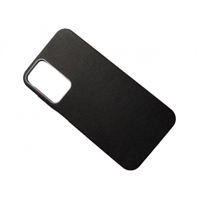 Шкіряний чохол Leather Case Metal Buttons для Samsung Galaxy A15 4G/5G / M15 5G Black-3