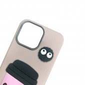 Чехол TPU Leather Toys для Xiaomi Note 14 Pro 4G (Coffee / Pink) Чехол TPU Leather Toys для Xiaomi Note 14 Pro 4G (Coffee / Pink)