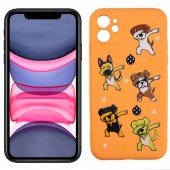 Чехол Funny Animals series для iPhone 11 Pro Orange Dogs Чехол Funny Animals series для iPhone 11 Pro Orange Dogs