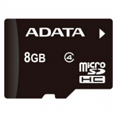 Карта памяти ADATA MicroSDHC 8GB Class 4 (card only)